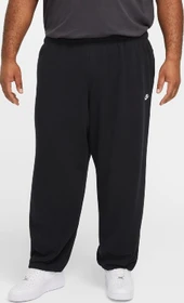 Nike Sportswear Club Fleece Trainingshose lang schwarz/weiß (Herren)