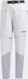 adidas Utilitas Hiking Zip-Off Hose lang silver dawn (Damen)