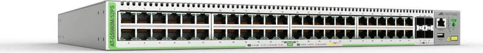 Allied Telesis CentreCOM GS980M Rackmount Gigabit Managed Switch, 48x RJ-45, 4x SFP, 740W PoE+