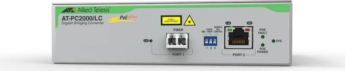 Allied Telesis PC2000/LC, RJ-45, LC-Duplex, PoE+