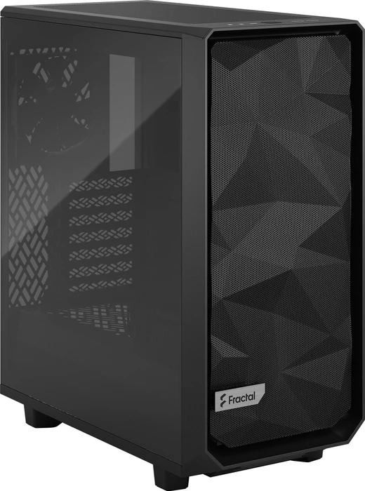 Fractal Design Meshify 2 Compact Black TG Light Tint, Glasfenster