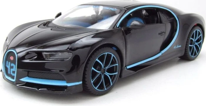 Maisto Bugatti Chiron World Record Car #42 J.-P. Montoya