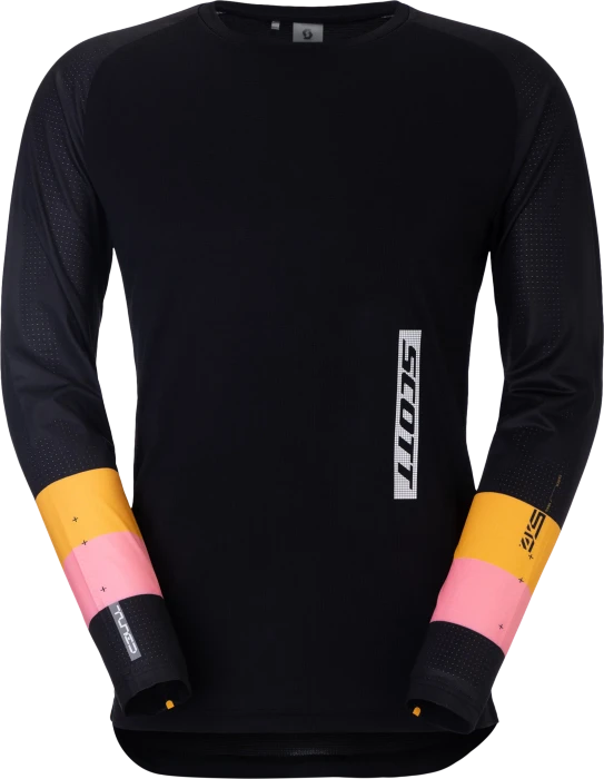 Scott Tuned Trikot langarm schwarz (Herren)
