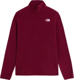 The North Face Glacier 1/4 Zip Fleece Pullover burgundy crush (Damen)