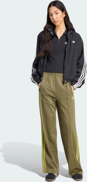 adidas Firebird Trainingshose lang olive strata/preloved lime (Damen)