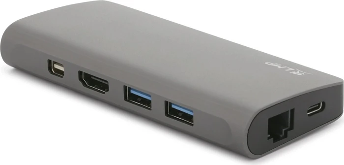 LMP USB-C Travel Dock, 9-Port, USB-C 3.0 [Stecker], space gray
