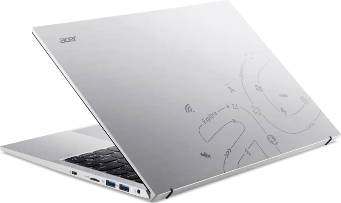 Acer Swift Lite 14 SFL14-53M-51D3, Iron Gray, Core i5-1334U, 16GB RAM, 512GB SSD, DE