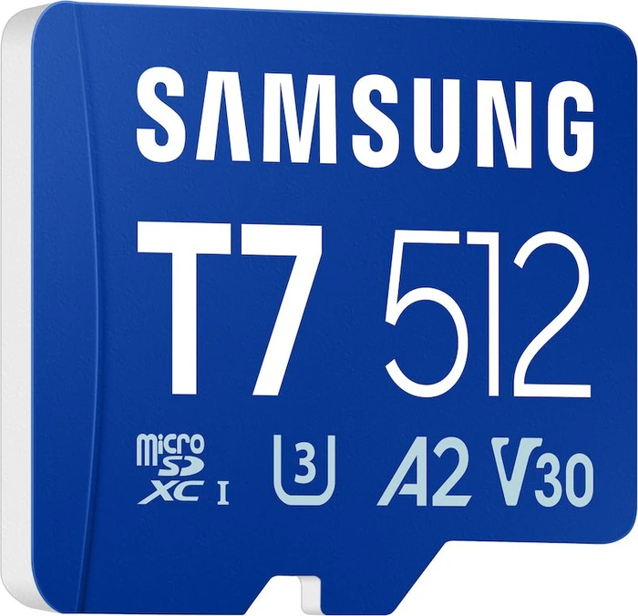 Samsung T7 R170 512GB, UHS-I U3, A2, Class 10