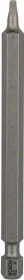 Bosch Professional Extra Hart Innenvierkant Bit 1/4", R1x89mm, 3 Stück