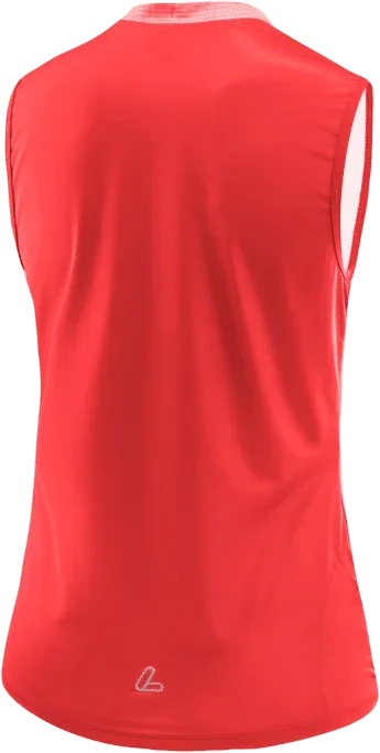 Löffler Cielo Half-Zip Trikot ärmellos poppy red (Damen)