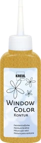 Kreul Window Color Konturenfarbe, gold, 80ml
