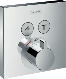 Hansgrohe ShowerSelect Thermostat mit 2 Ventilen chrom
