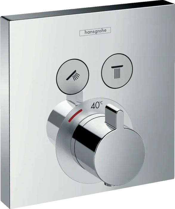 Hansgrohe ShowerSelect Thermostat mit 2 Ventilen chrom