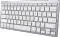 Trust Ultra-thin Wireless Bluetooth Keyboard, silber/weiß, Bluetooth, DE Vorschaubild