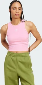 adidas Essentials Ribbed Funktionsshirt ärmellos semi pink glow (Damen)
