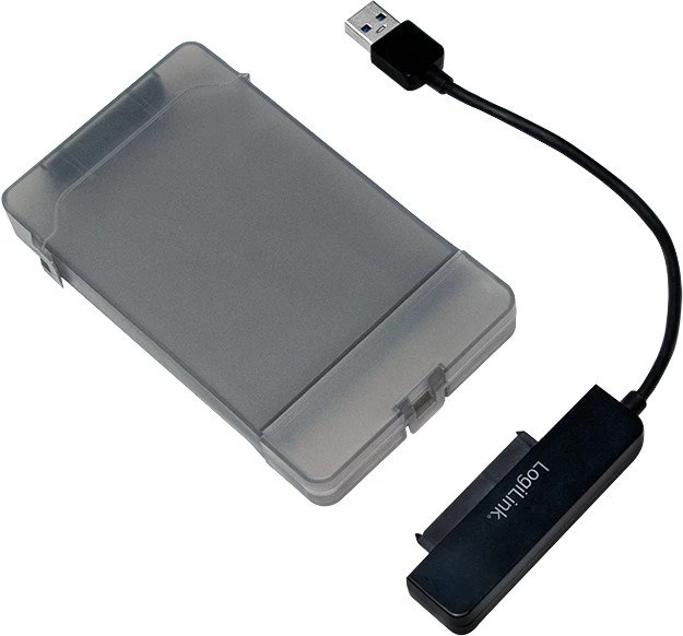 LogiLink USB-A 3.0 auf SATA Adapter mit 2.5" Schutzhülle