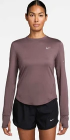 Nike Swift Dri-FIT UV Crew-Neck Laufshirt langarm tattoo (Damen)