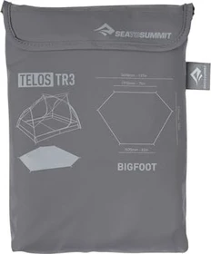 Sea to Summit Telos TR 3 Bigfoot Zeltunterlage charcoal
