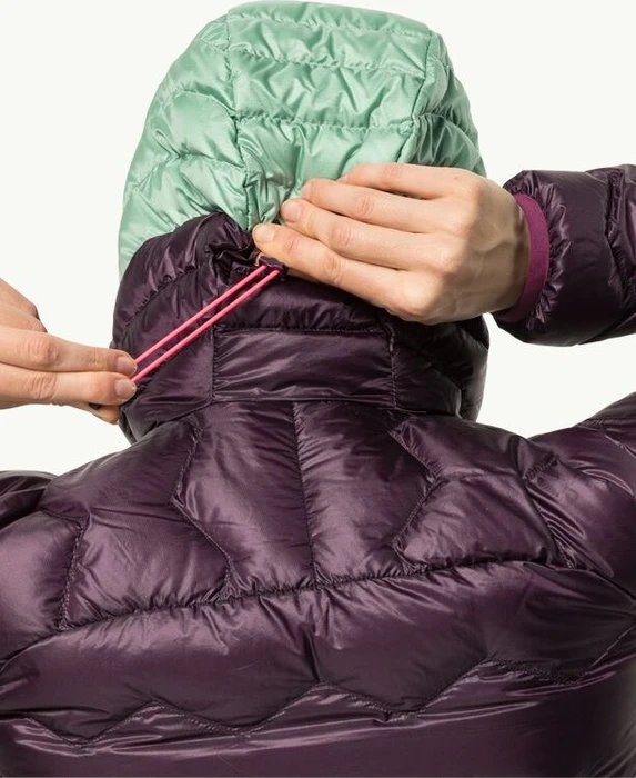 Jack Wolfskin Alpspitze Down Hoody Funktionsjacke grapevine (Damen)