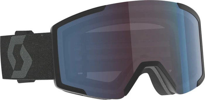 Scott Shield mineral black/enhancer blue chrome