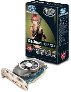 Sapphire Radeon HD 5750, 512MB GDDR5, DVI, HDMI, DP, lite retail