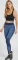 hummel CLEA Seamless Tight Hose lang granada sky/navy peony melange (Damen) Vorschaubild