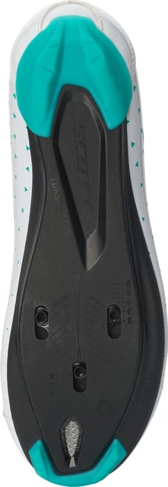 Scott Road Comp BOA gloss white/turquoise blue (Damen)