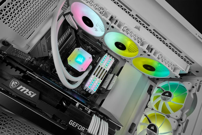 Corsair iCUE H150i Elite Capellix, weiß