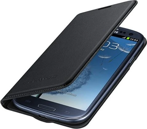 Samsung Flip Wallet für Samsung Galaxy S3 schwarz