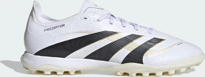 adidas Predator 24 League Low TF cloud white/core black/gold metallic