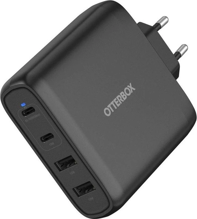 Otterbox USB-C Four Port 100W Wandladegerät Fast Charge Standard (EU) schwarz