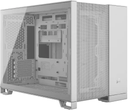 Corsair 2500D Airflow, weiß, Glasfenster