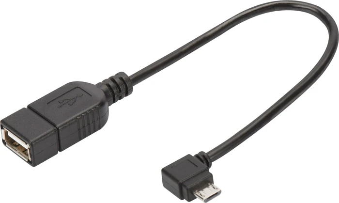 Digitus USB 2.0 Kabel Micro-B/A-Buchse, 0.2m