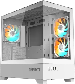 GIGABYTE C201 Panoramic Ice, Glasfenster (GB-C201PI)