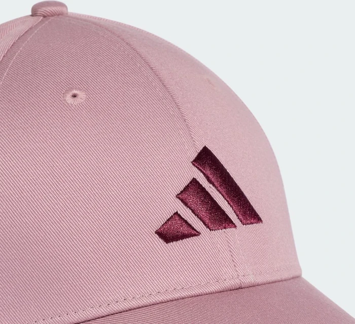 adidas New Logo Baseball Kappe magic mauve/maroon