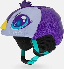 Giro Launch Plus Helm purple penguin (Junior)