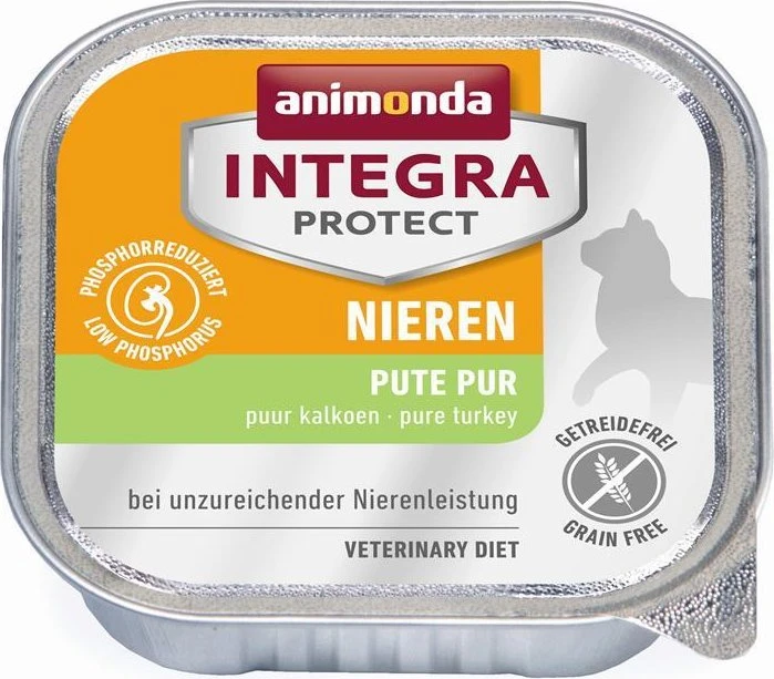 animonda Integra Protect Nieren Pute Pur, 1.60kg (16x 100g)