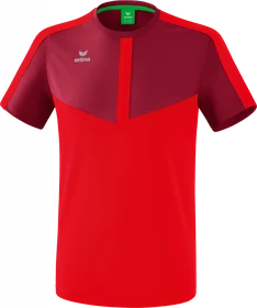 Erima Squad Funktionsshirt kurzarm bordeaux/rot (Herren)