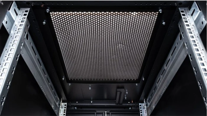 Roline / Secomp Pro Serie 19" Serverschrank 26HE, montiert, Gitternetztür, IP20, RAL 9005, 1000mm tief