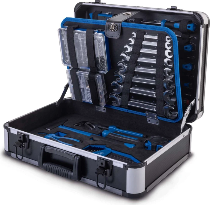 Scheppach TB225 Handwerkzeugset inkl. Koffer, 235-tlg.