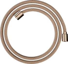 Hansgrohe AXOR ShowerSolutions Textilbrauseschlauch 1.60m mit konischer und zylindrischer Mutter polished red gold