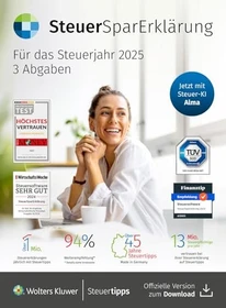 Akademische Arbeitsgemeinschaft SteuerSparErklärung 2026, ESD (deutsch) (PC)