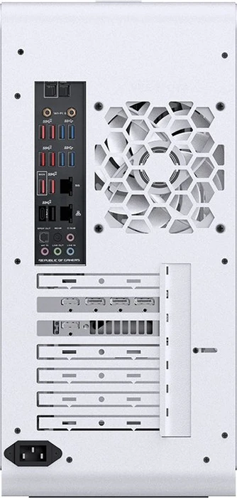 Jonsbo U4 Pro Mesh, weiß, Glasfenster