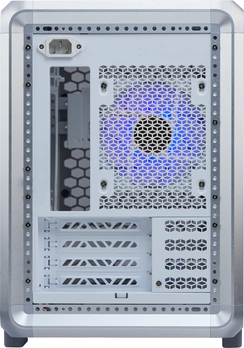 Cooler Master MasterFrame 400 Mesh, silber, Glasfenster