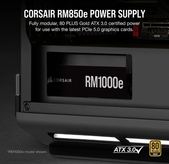 Corsair RMe Series 2023 RM850e 850W, ATX 3.1