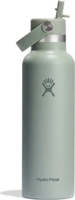 Hydro Flask Standard Mouth Flex Straw Cap Isolierflasche 621ml agave