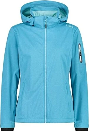 CMP Zip Hood Softshell Funktionsjacke hawaian mel (Damen)