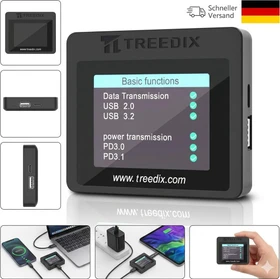 Treedix USB Kabeltester, USB-A, USB-C