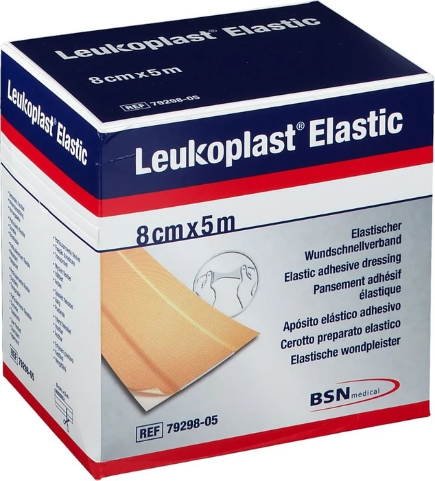 BSN medical Leukoplast Elastic, 8cm x 5m, 1 Stück