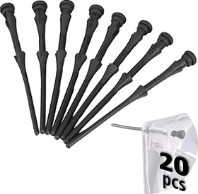 Akasa Rubber Case Fans Mounts, schwarz, 20 Stück